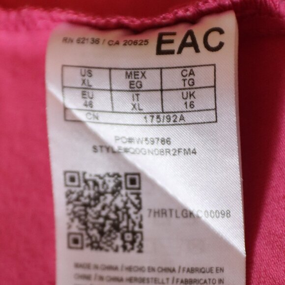 Guess Colorful Pink Denim Jacket Size XL Cotton/Spandex Blend - Picture 3 of 13